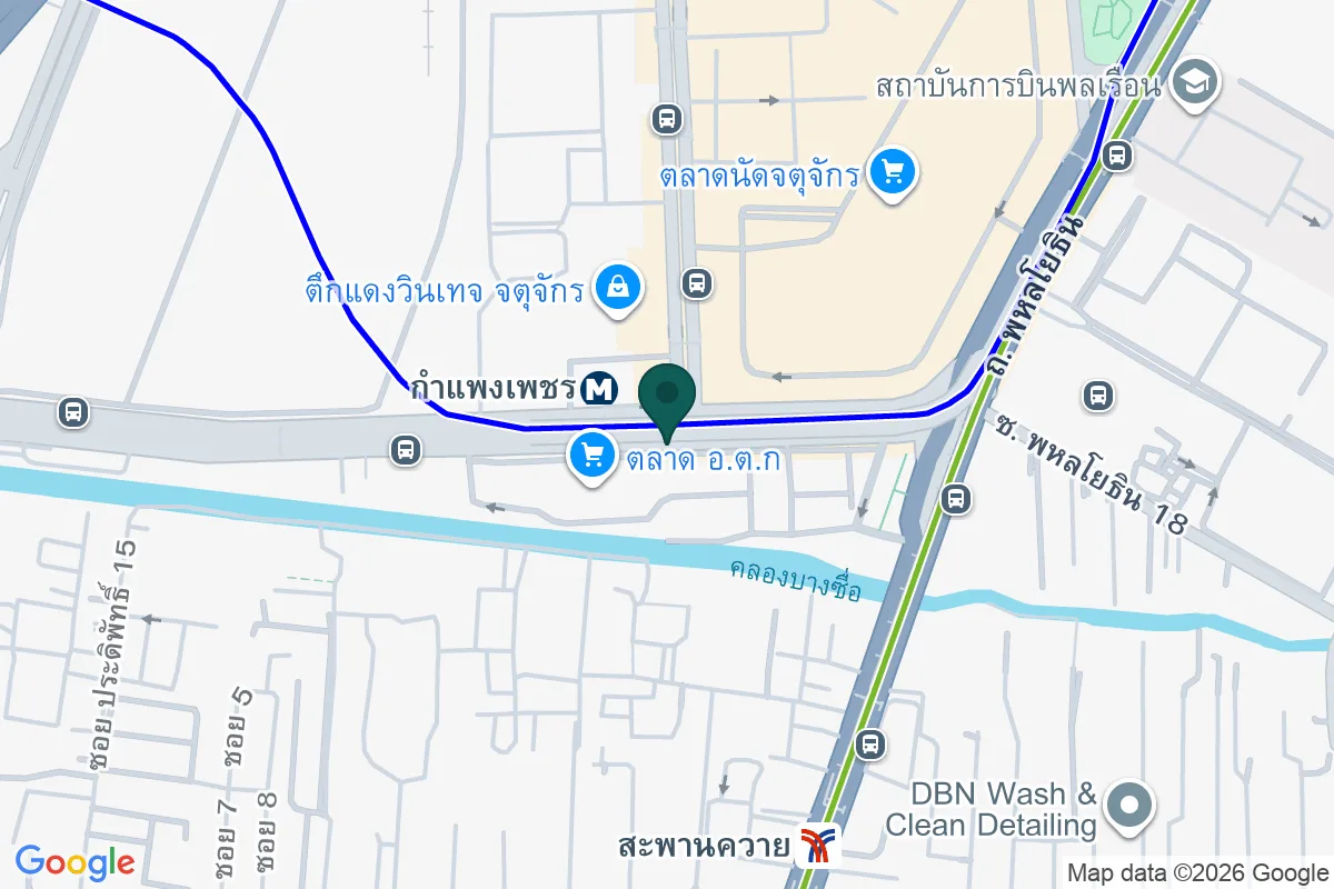 แผนที่ตำแหน่งครัวอัปสร​ พรีเมี่ยม ตลาด อ.ต.ก.