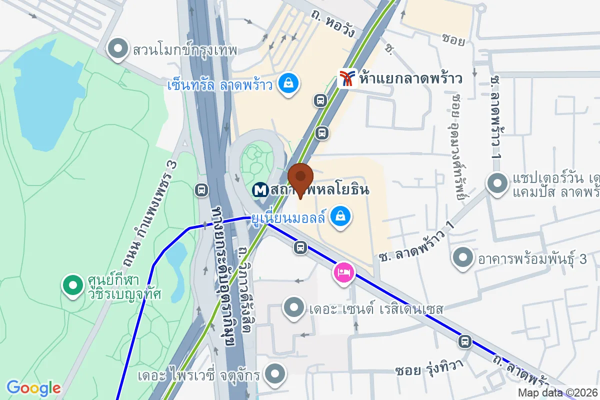 แผนที่ตำแหน่งเดอะ เครสท์ พาร์ค เรสซิเดนเซส