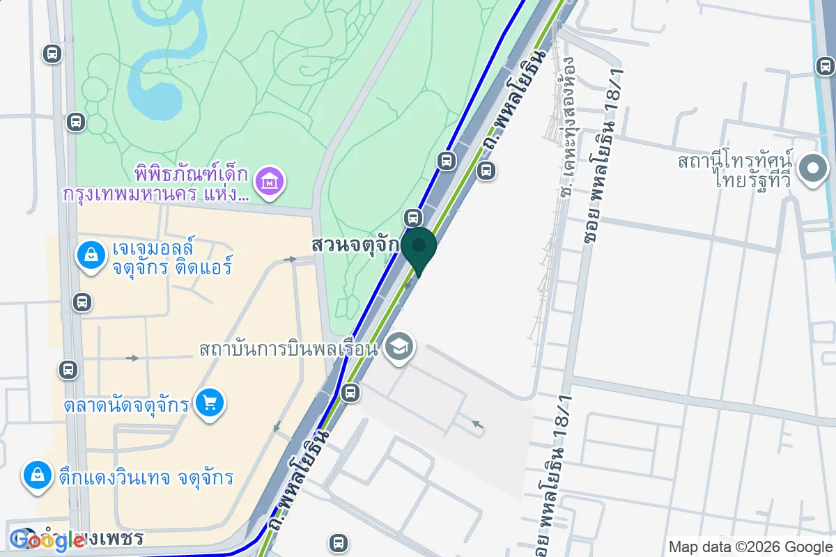 แผนที่ตำแหน่งก่วงเฮงข้าวมันไก่ประตูน้ำ Grab&Go สาขา MRT จตุจักร
