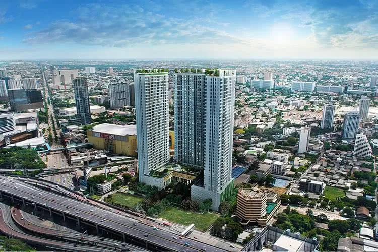 ภาพจริงของ เดอะ เซนต์ เรสิเดนเซส ย่านจตุจักร จาก Google Maps (รูปที่ 3)